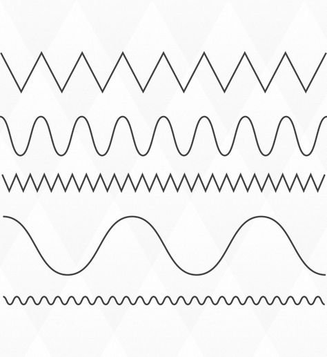 Волнообразная линия
