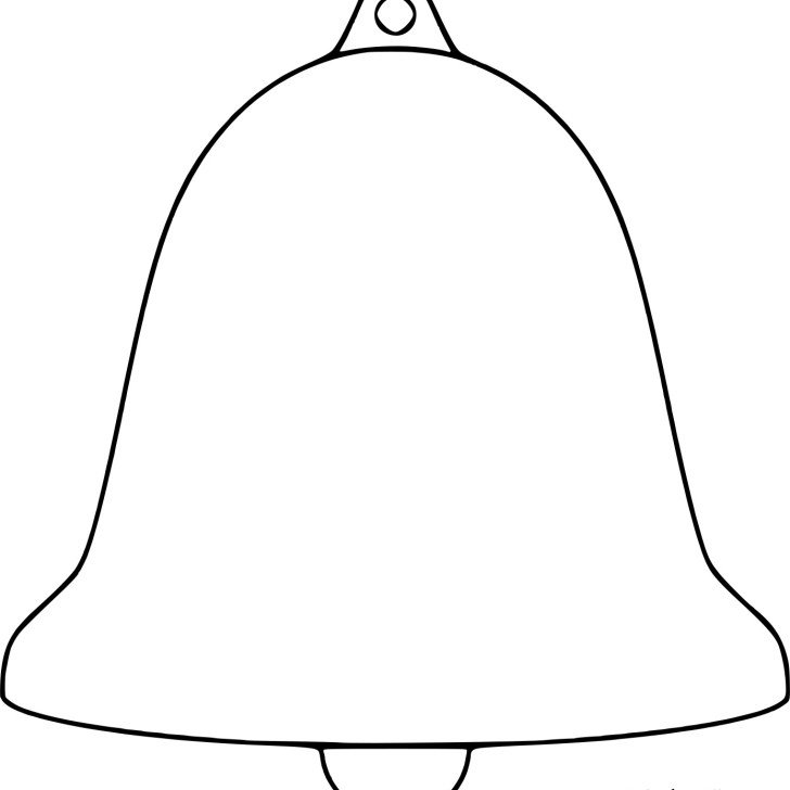 Колокольчик раскраска