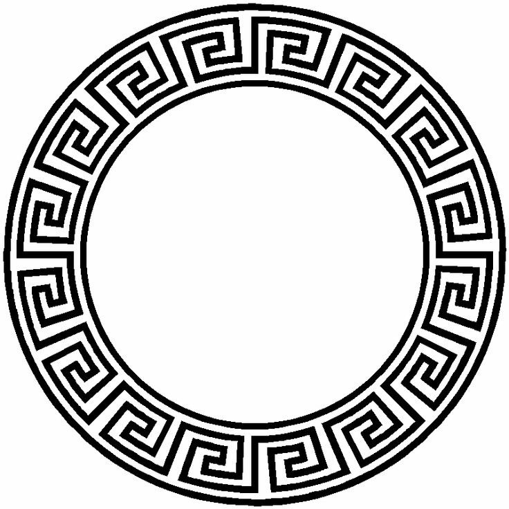 Узор Версаче Меандр