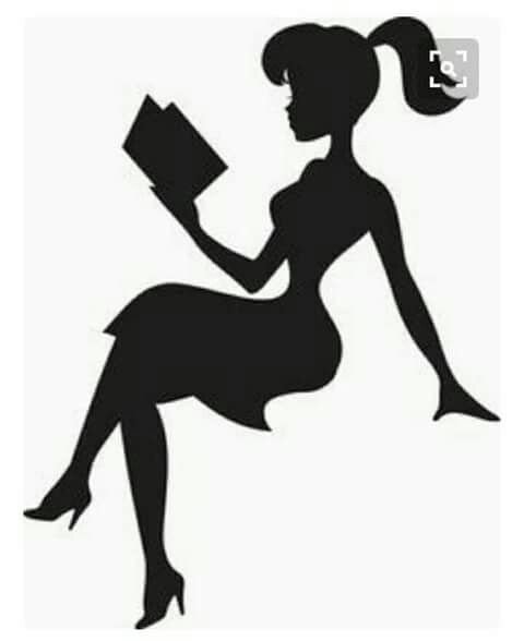 Трафарет девушки для торта