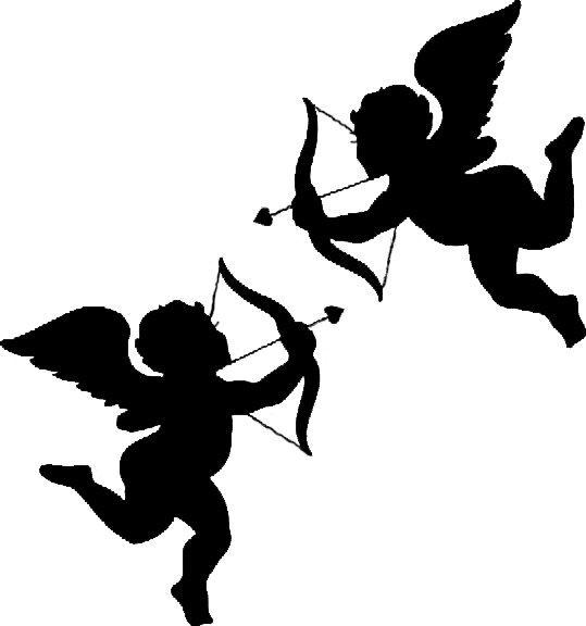 Ангелочки трафареты для вырезания