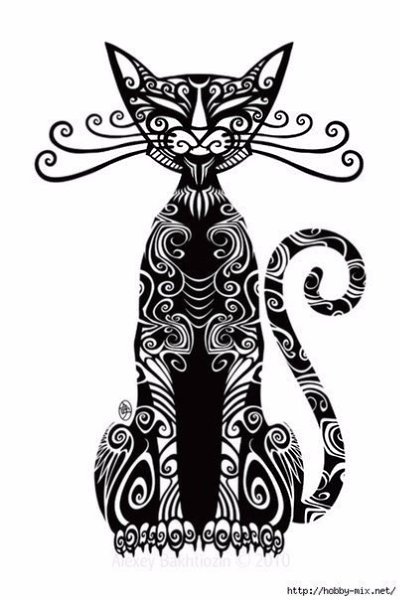 ажурные коты