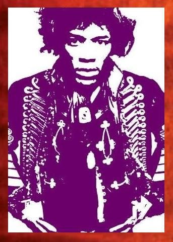 Джимми Хендрикс рисунок