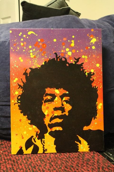 Джимми Хендрикс картина