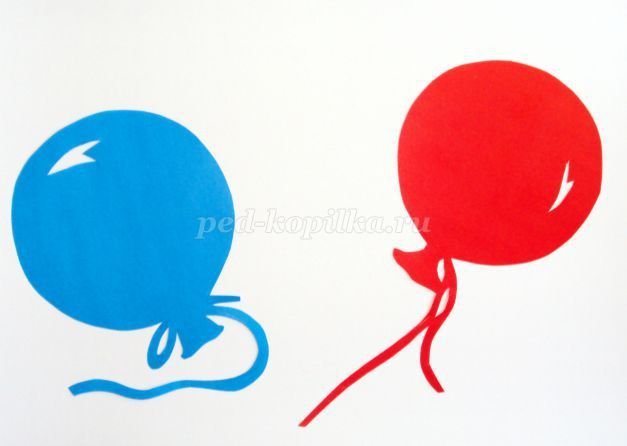 Воздушный шар для вырезания