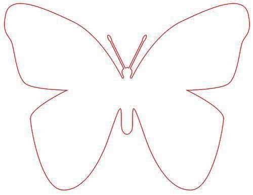 бабочка для костюма