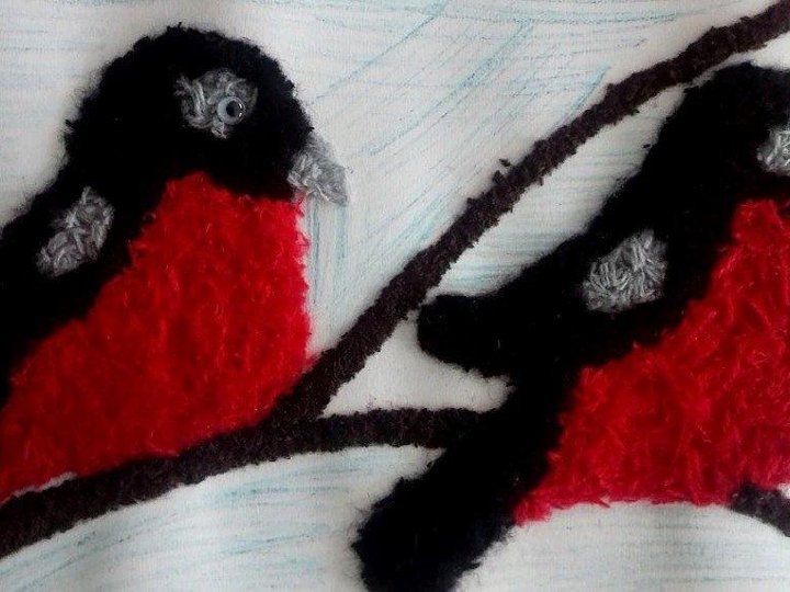 Ниткография Снегири