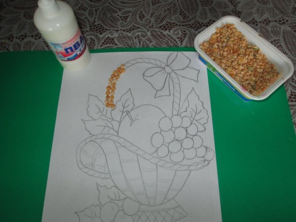 Поделки из круп