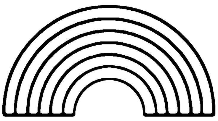 Радуга рисунок