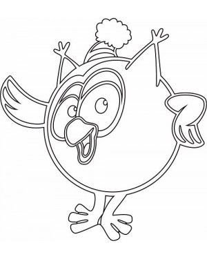 Смешарики трафарет