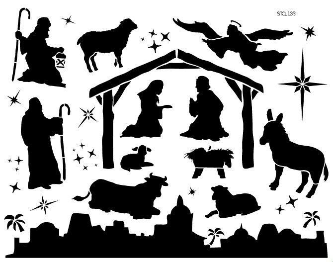 Театр теней вертеп Рождество