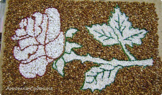 Поделки из крупы своими руками