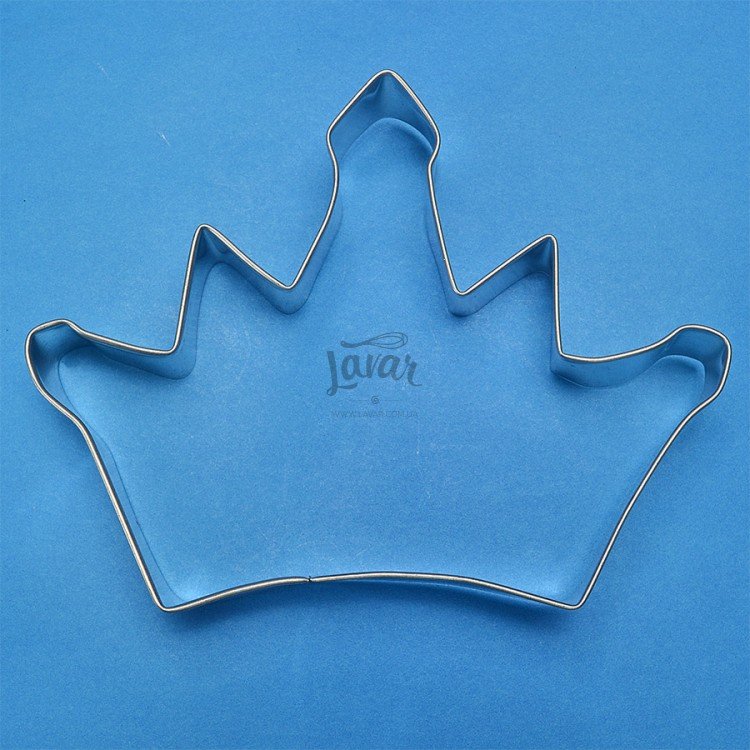 Корона трафарет для пряника