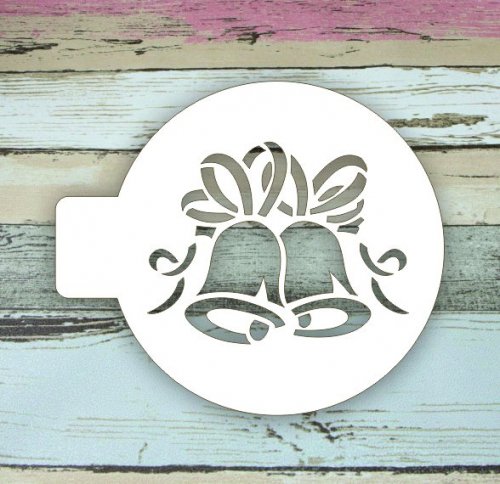 Новогодние трафареты для кофе