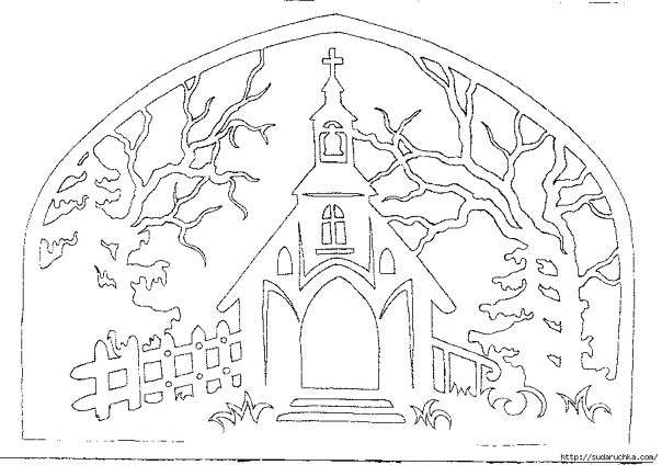 Вытынанка храм