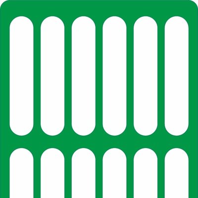 Трафарет для отсаживания эклеров