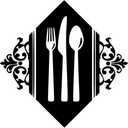 Трафареты посуды для кухни