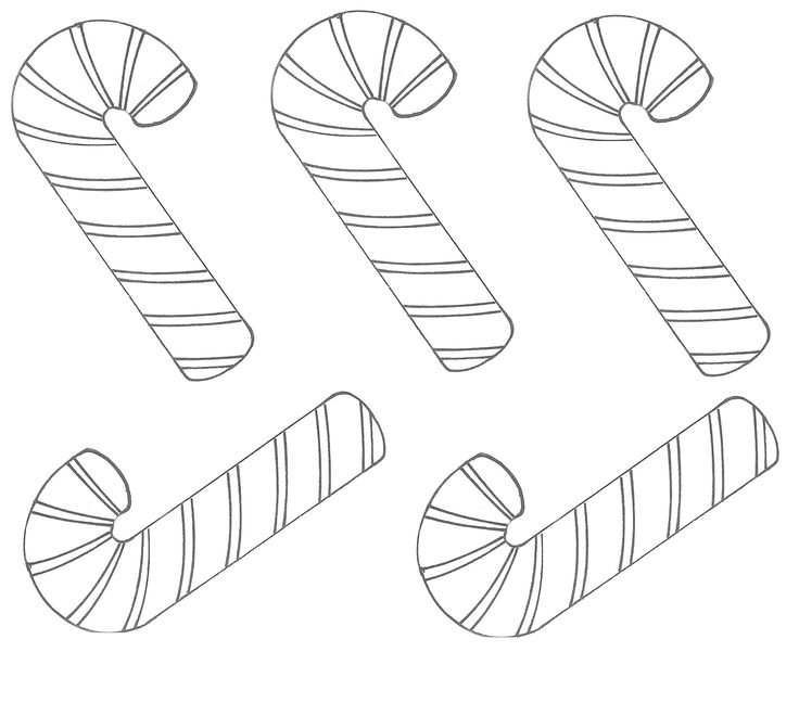 Новогодний леденец раскраска