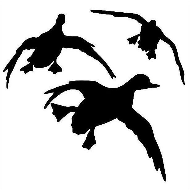 Трафарет охотник