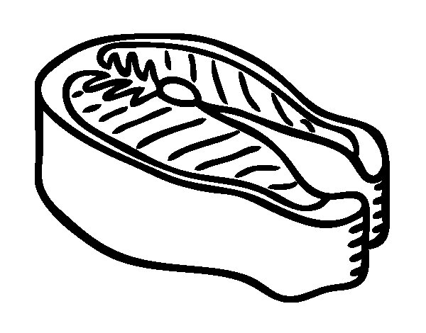 Мясо раскраска