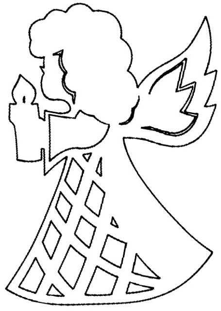 Трафареты на новый год для вырезания