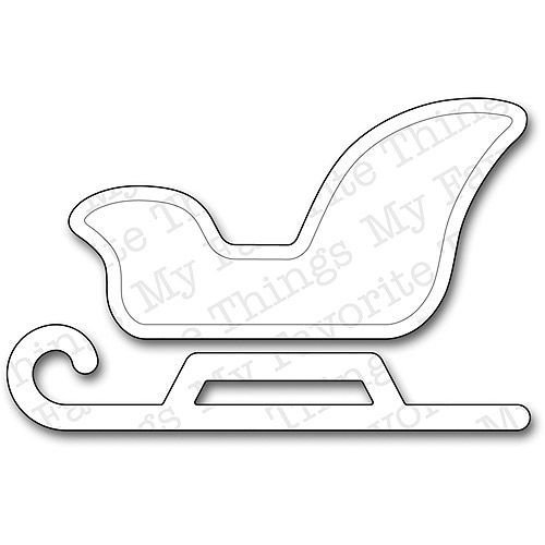 Санки для вырезания