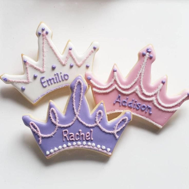 Пряник корона принцессы