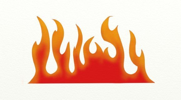 Пламя вырезать