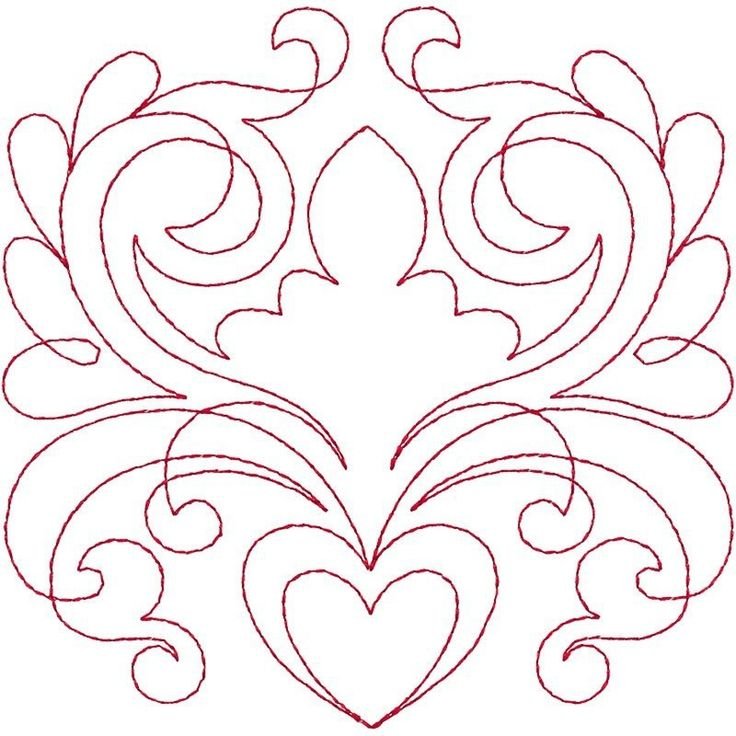 Трафареты для люневильской вышивки