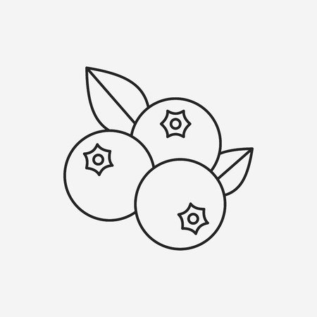 Голубика раскраска для детей