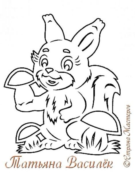 Вытынанки на окна осень