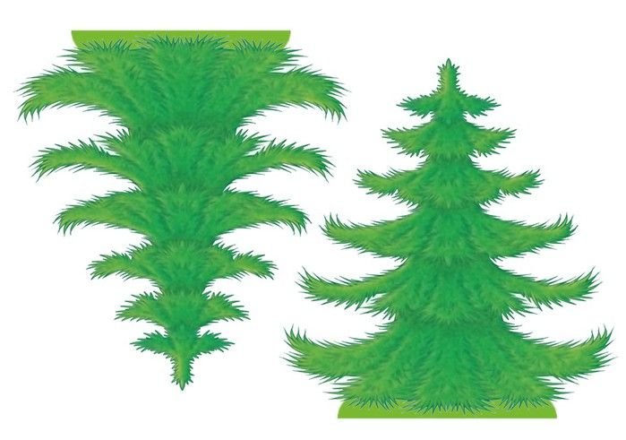 Деревья для театра в детском саду