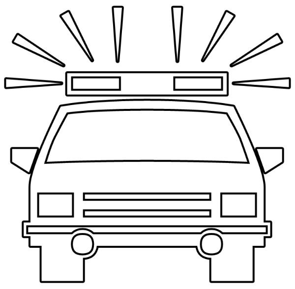 Раскраска полиция
