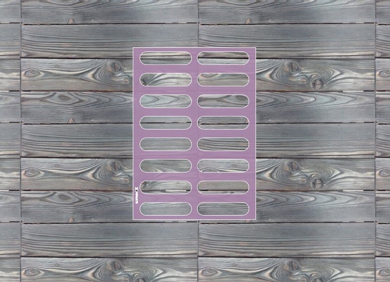 Трафарет для эклеров