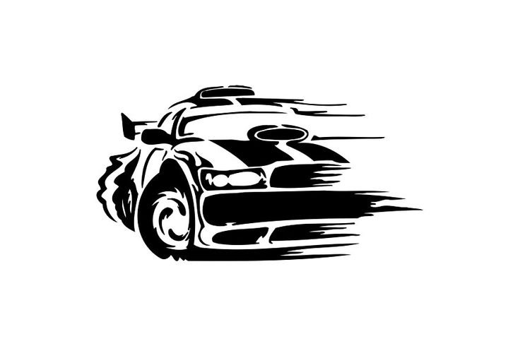 Автомобиль векторный рисунок