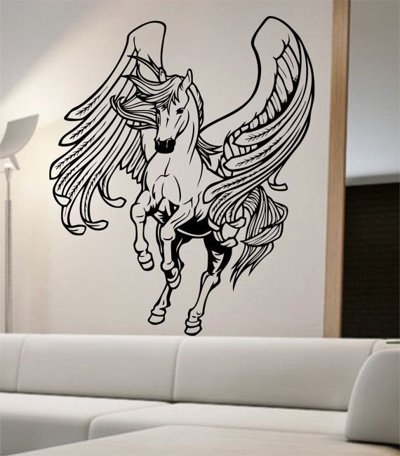 Пегас тату эскиз