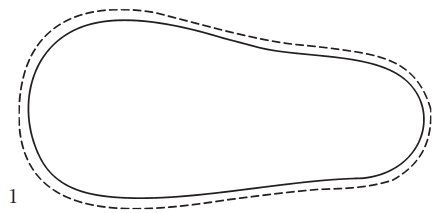 Шаблон подошвы