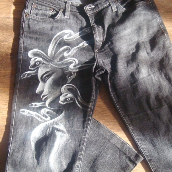 Роспись штанов