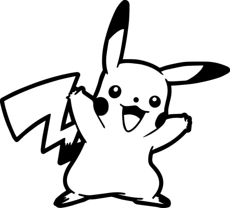 Покемон черно белый