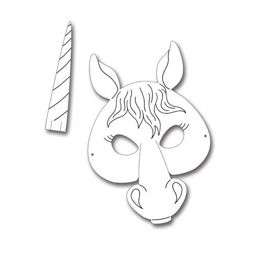 Маска Единорог