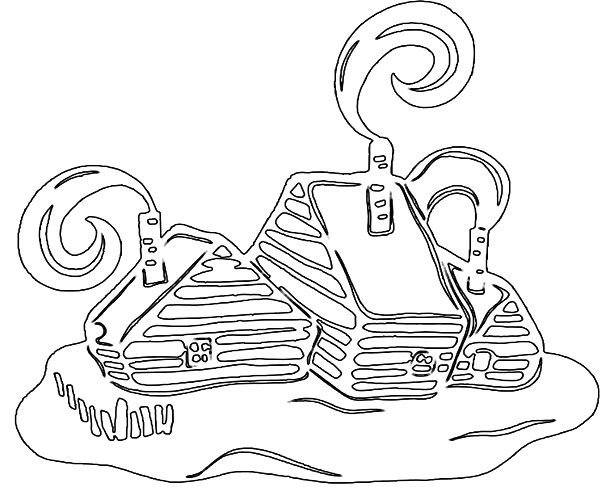 Вытынанки подарки новогодние