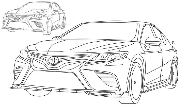 Toyota Camry 70 Blueprint
