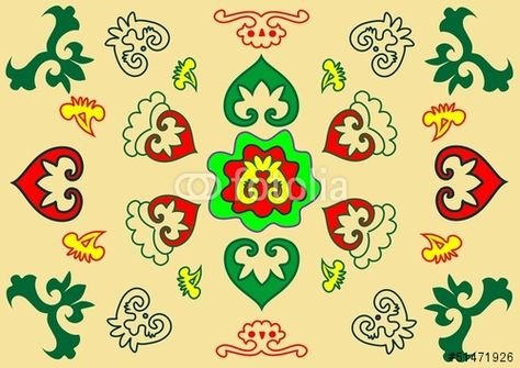 Валеев татарский народный орнамент