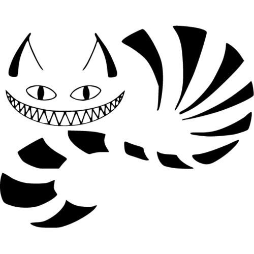 Чеширский кот тату