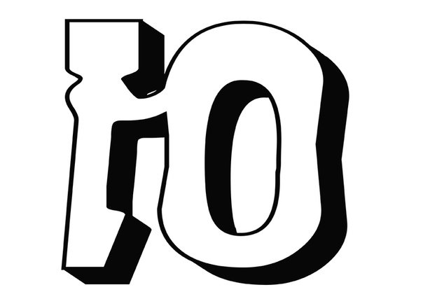 Объемная буква ю