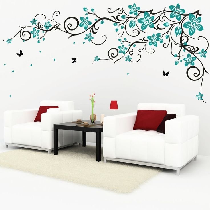 Красивые рисунки на стену