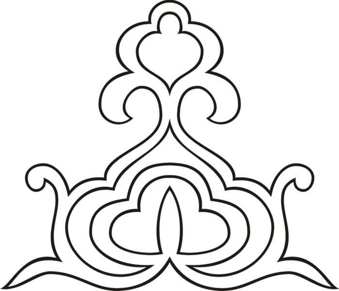 Орнаменты и узоры трафареты