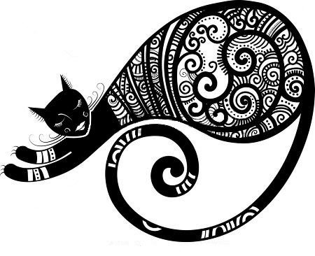 Орнамент кошки