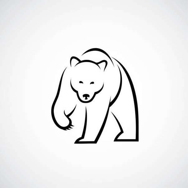 Медведь рисунок