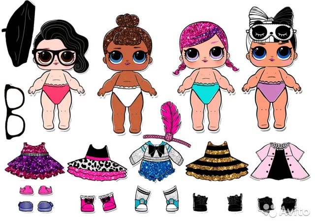 Кукла ЛОЛ переодевалка